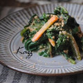 kazz72's cooksnap of when they made オモニ★つるむらさきの簡単ナムル.