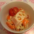 ちょびーす's cooksnap of when they made れんこんと人参のシャキシャキサラダ.