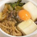 chieko333's cooksnap of when they made さや流すき焼き.