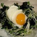 さぁ★たぁ★'s cooksnap of when they made ■貝割れ菜の海苔合え温泉卵添え■.