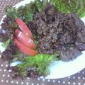 framboise⁂'s cooksnap of when they made 牛ステーキのサラダ仕立て　バルサミコ風味.