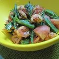 めりけ's cooksnap of when they made オクラとトマトのポン酢浸し.