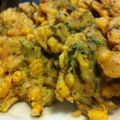 あゆあゆず's cooksnap of when they made ゴーヤとコーンのカレーかきあげ.