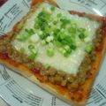 レオン犬's cooksnap of when they made 納豆☆ピザトースト.