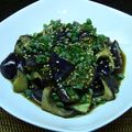 ちべターリー's cooksnap of when they made 揚げ茄子と焼きシイタケの香味だれ❀.