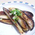 ロクシタンマニア's cooksnap of when they made ★ナスのバター醤油★シンプル*焼き*.