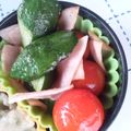 快くん's cooksnap of when they made キュウリとプチトマトの塩炒め.