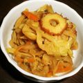 古都きょうと's cooksnap of when they made カレー風味の切干大根♪♪.