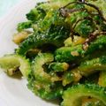 mmameco's cooksnap of when they made 簡単！ゴーヤの塩昆布和え.