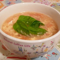 rie-tin's cooksnap of when they made 簡単ふわとろ♡たまごとトマトのスープ.