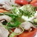ﾊﾟﾝﾀﾞｯｺ's cooksnap of when they made トマトごまダレで★さっぱり豚しゃぶ.
