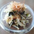 かめ凜's cooksnap of when they made わかめとダイコンの酢の物.