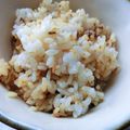 soratea's cooksnap of when they made 鮭フレーク＊海苔佃煮＊混ぜご飯.