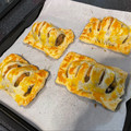 ♡はな1204♡'s cooksnap of when they made 栗 マロンパイ 簡単.