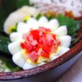 ｕｕｕ's cooksnap of when they made ゆで卵★チューリップ？★|ω・｀）.