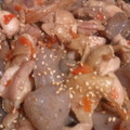 ♡KMS♡'s cooksnap of when they made 鶏肉＆こんにゃく入りのきんぴら.