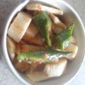 わかめちゃん。's cooksnap of when they made オクラと長いものネバネバ胡麻和え.
