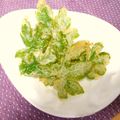 ほなみつ's cooksnap of when they made ゴーヤの葉☆天ぷら.
