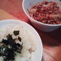 ★ひいらぎ★'s cooksnap of when they made ピリ辛？ネバトロ♪ざるうどん.