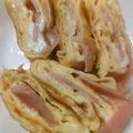 ぶ〜ちゃん。's cooksnap of when they made ベーコンチーズ玉子焼き.