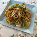yesmama's cooksnap of when they made 麺が美味しい♪我が家の焼きそば♡.
