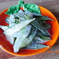 妙香ママ's cooksnap of when they made 絹さやのマヨネーズ炒め.