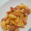 ＨＡＬ．Ｍ's cooksnap of when they made ポテトとウインナーの洋風炒め❤.