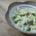 chocoボン's cooksnap of when they made おくらとキャベツの胡麻マヨ和え♡.