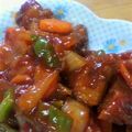 のじまさん's cooksnap of when they made ～冷凍鶏唐揚げのケチャップ煮～.