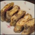 麻's cooksnap of when they made さくらの卵焼き✿.