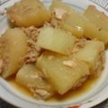 airysue's cooksnap of when they made ﾂﾅ缶で!!柔らか〜い大根の煮物.