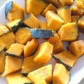 nao♬'s cooksnap of when they made ルクエでカボチャの煮物.