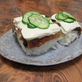 よちりん's cooksnap of when they made うなぎとクリームチーズの押し寿司★.