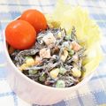 ななクレープ's cooksnap of when they made 彩り野菜とひじきのオイマヨサラダ.