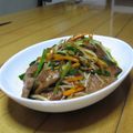 くりたま's cooksnap of when they made レバニラ炒め.