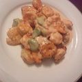 kurumi1110's cooksnap of when they made 手作りコンデンスミルクのエビマヨ☆.