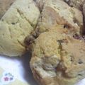 おけにゃんこ's cooksnap of when they made スタバ風♡ナッツ入チョコチャンクスコーン.