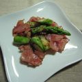 さとみりん's cooksnap of when they made *お弁当に♡アスパラガーリック炒め♡*.