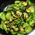 ジョンファ's cooksnap of when they made ～なすの塩こぶあえ～.