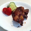 ふみロッソ's cooksnap of when they made スペアリブをはちみつで柔らかく♡.