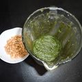 みちばたの花's cooksnap of when they made ピーナッツ＆バジルで簡単ジェノベーゼ♪.