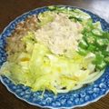 みっす☆'s cooksnap of when they made オクラとツナのサラダうどん.