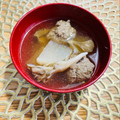 ボブナナ's cooksnap of when they made 基本の和食59　鰯のつみれ汁.