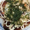 ささささ＆＊'s cooksnap of when they made レンジで簡単♪お好み焼き風餅.