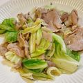ogupi's cooksnap of when they made 材料2つ☆豚こまキャベツの簡単旨塩炒め。.