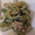 楽楽楽してる's cooksnap of when they made 簡単💫ゴーヤのツナマヨ和え.