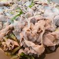 yuxtu's cooksnap of when they made ☆祝☆れぽ900！完全再現☆伝説のすた丼.