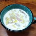 YCHキッチン's cooksnap of when they made 春キャベツの味噌ミルクスープ.