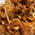Mizuiro Iris3555's cooksnap of when they made 超あらびきミートソース！肉の食感保証付き.