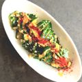 ひさかた's cooksnap of when they made 蛇腹きゅうり＊ピリ辛ねぎダレ漬け.
